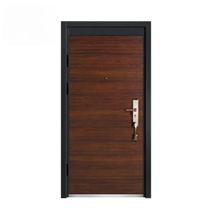 Factory Turkey Doors Steel Security Entrance Front Gate Security Double Steel Fire Sliding Exterior Entry - My Store