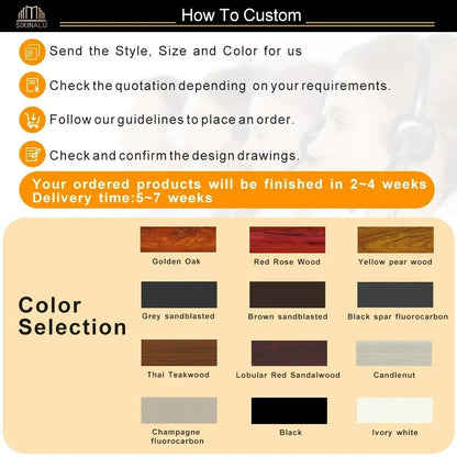 Sixinalu French Casement Door Entrance Front Exterior Interior Doors Aluminum Glass For Bedroom Home Decor Custom Panel 1.5x2.2M - My Store