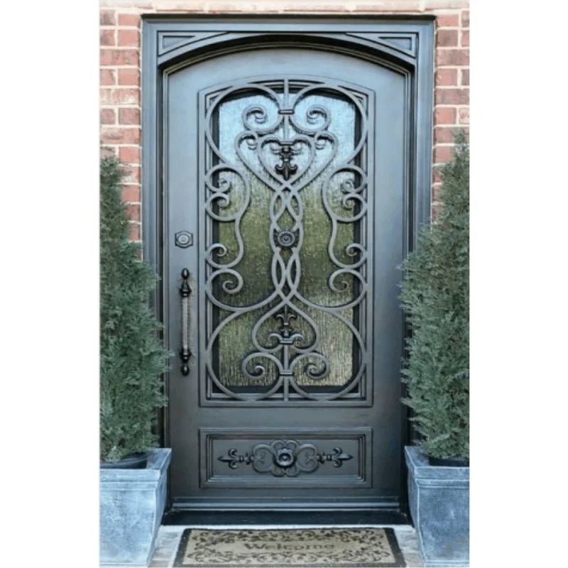 Customization Fast Delivery Fire Rated Exterior Steel Door Entry Metal Steel Door Exterior Patio Front Security Door - My Store