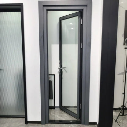 Casement Door Soundproof Tempered Glass Door for House Thermal Break Aluminum Alloy Building Material Exterior Doors for Sunroom - My Store
