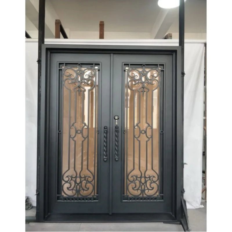 Customization Fast Delivery Fire Rated Exterior Steel Door Entry Metal Steel Door Exterior Patio Front Security Door - My Store
