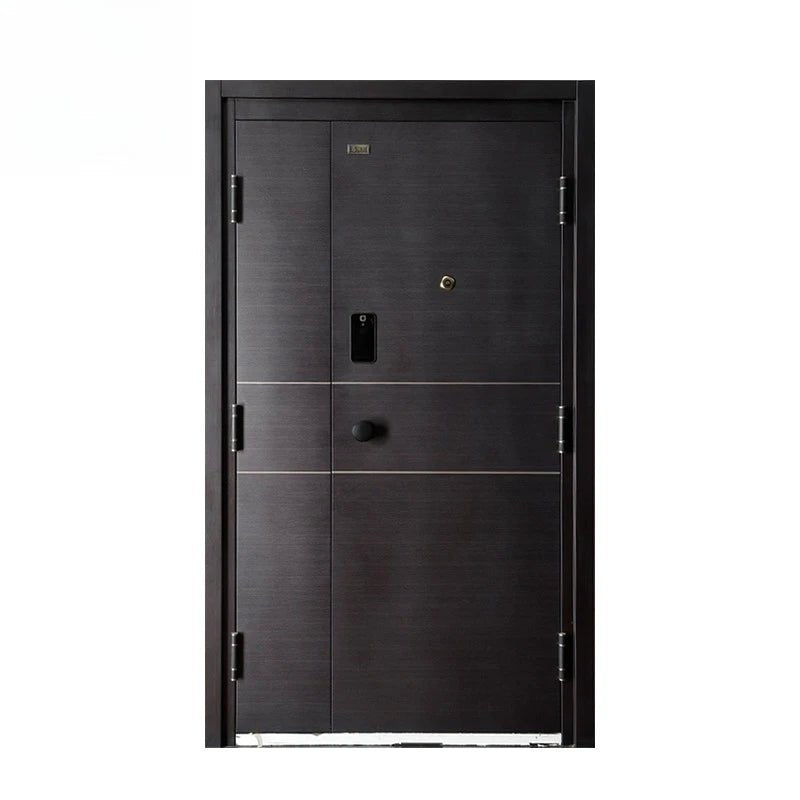 Factory Turkey Doors Steel Security Entrance Front Gate Security Double Steel Fire Sliding Exterior Entry - My Store