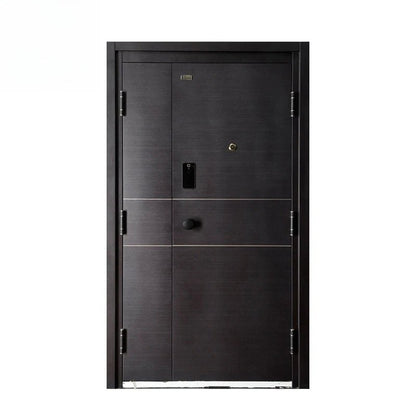 Factory Turkey Doors Steel Security Entrance Front Gate Security Double Steel Fire Sliding Exterior Entry - My Store