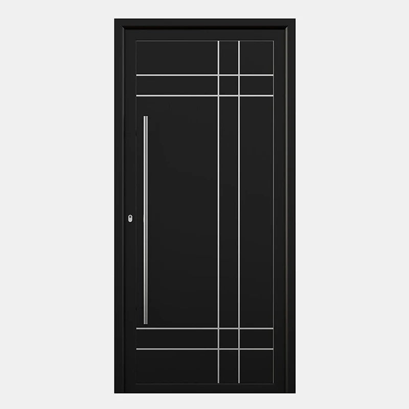 Entrance Doors Villa House Gate Main Pivot Door Front Exterior Entry Casement Security Door Aluminum Home Decor Custom - My Store