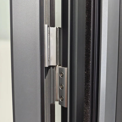 Casement Door Soundproof Tempered Glass Door for House Thermal Break Aluminum Alloy Building Material Exterior Doors for Sunroom - My Store