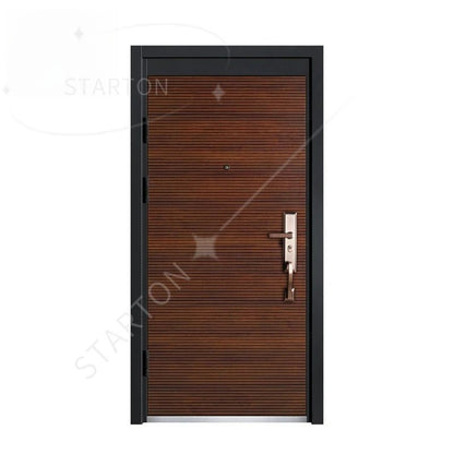 Factory Turkey Doors Steel Security Entrance Front Gate Security Double Steel Fire Sliding Exterior Entry - My Store