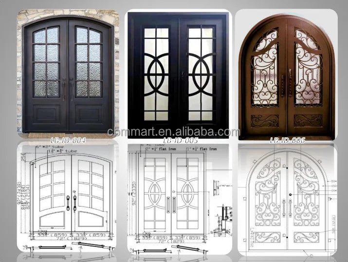 Customization Fast Delivery Fire Rated Exterior Steel Door Entry Metal Steel Door Exterior Patio Front Security Door - My Store