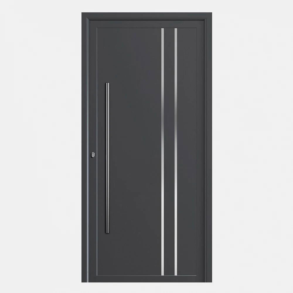 Entrance Doors Villa House Gate Main Pivot Door Front Exterior Entry Casement Security Door Aluminum Home Decor Custom - My Store